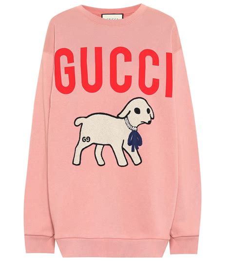 mens gucci sweater replica|gucci lamb print sweater.